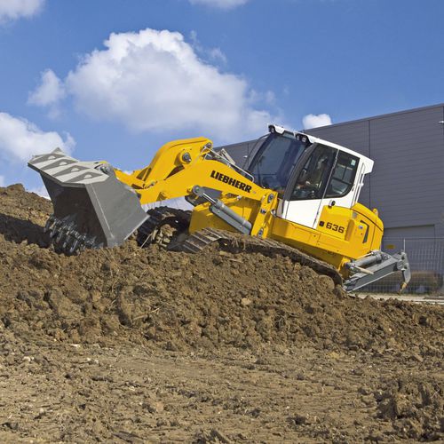 履带装载机 - LR 636  - Liebherr Excavators - 刚性 / 用于采石场