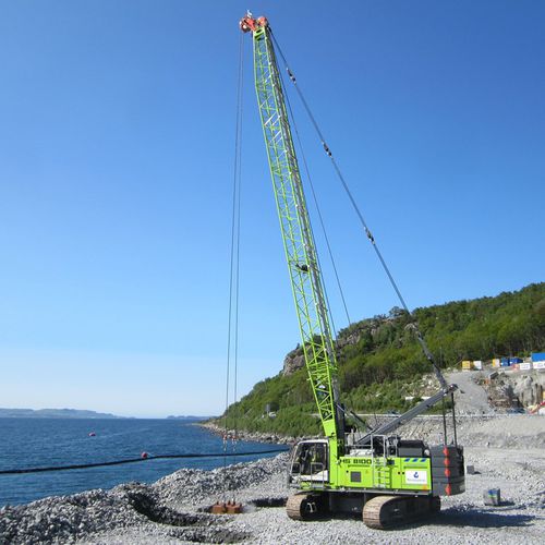 履带式起重机 - HS 8100 HD - Liebherr Excavators - 吊杆 / 工程 / 搬运
