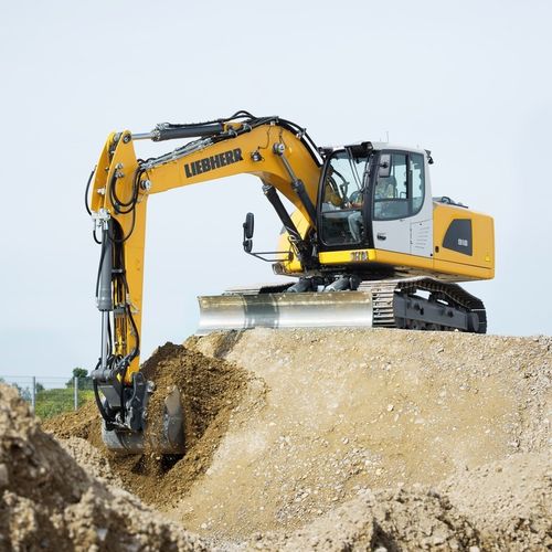 中型挖掘机 - R 918 - Liebherr Excavators - 履带式 / Tier 4 中级 / 用于建筑工地