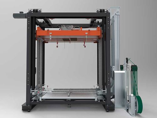 压机捆扎机 - UP5-Aggregat - Pamminger Verpackungstechnik Ges mbH - 全自动 / 货盘 / 用于 PP-PET 带材