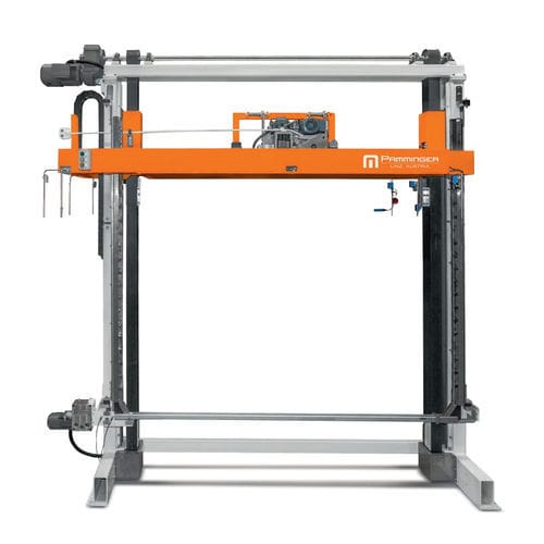 立式捆扎机 - T-Aggregat - Pamminger Verpackungstechnik Ges mbH - 全自动 / 货盘 / 用于 PP-PET 带材