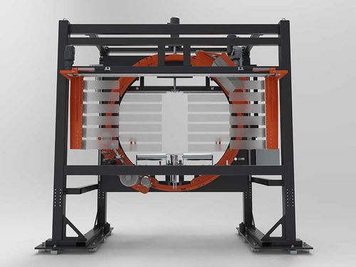卧式缠绕打包机 - Python 1000 – 3200 - Pamminger Verpackungstechnik Ges mbH - 环体 / 全自动 / 长料