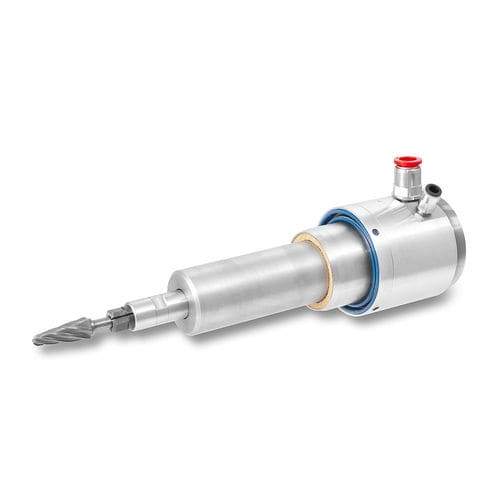去毛刺气动主轴 - RWA 5-12 - BIAX - Schmid & Wezel GmbH - 用于加工车间 / 用于机器人 / 法兰