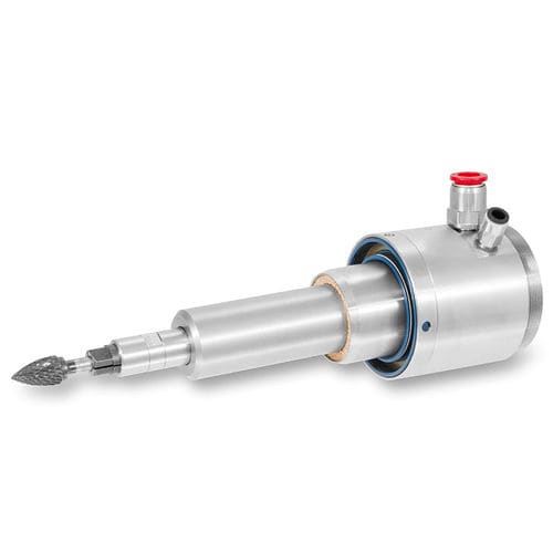去毛刺气动主轴 - RWA 2-40 - BIAX - Schmid & Wezel GmbH - 用于加工车间 / 叶片式发动机 / 用于机器人