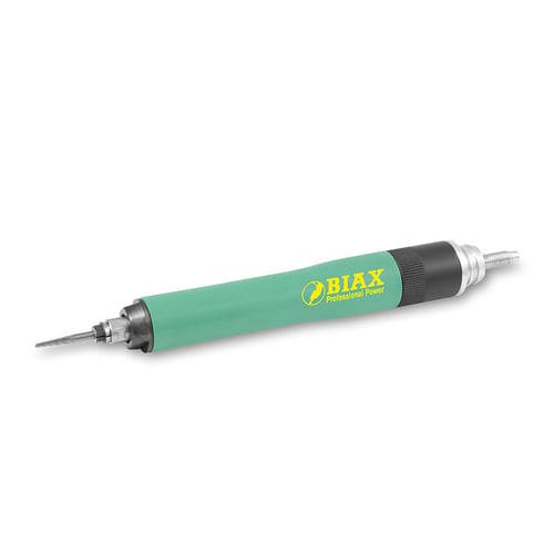 手提式砂轮机 - SRD 3-85/2 - BIAX - Schmid & Wezel GmbH - 气动 / 直线型 / 后部排出