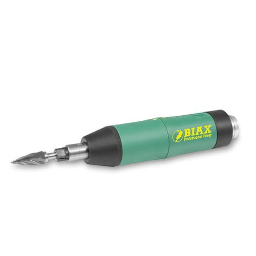 手提式砂轮机 - SRD 8-20/2 - BIAX - Schmid & Wezel GmbH - 气动 / 直线型 / 后部排出