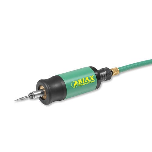 手提式砂轮机 - TVD 3-100/2 - BIAX - Schmid & Wezel GmbH - 气动 / 直线型 / 涡轮
