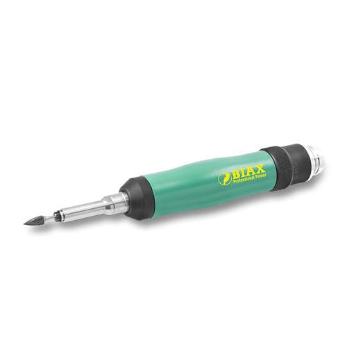 手提式砂轮机 - SRD 3-30/2 - BIAX - Schmid & Wezel GmbH - 气动 / 直线型 / 后部排出
