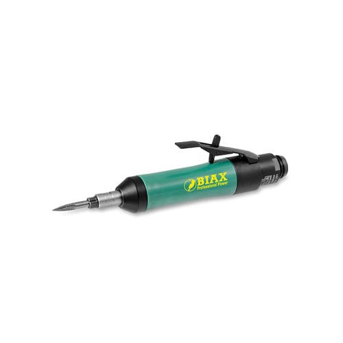 手提式砂轮机 - SRH 6-45/2 - BIAX - Schmid & Wezel GmbH - 气动 / 直线型 / 后部排出