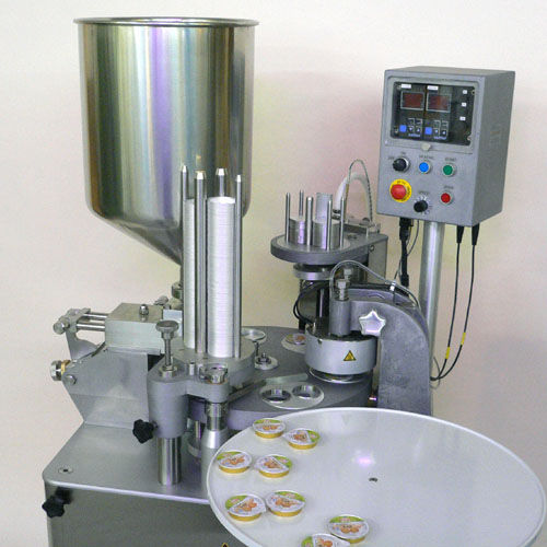 自动灌装封口机 - ALKA-mat 2 - Romer Maschinenbau AG - 旋转 / 容积式 / 用于食品