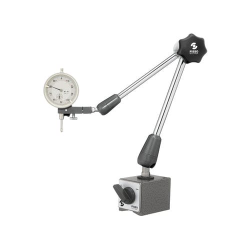 磁力底座指示器支架 - 3300-40 F + SM - Fisso - 带磁性底座开关 / 铰接 / 3D