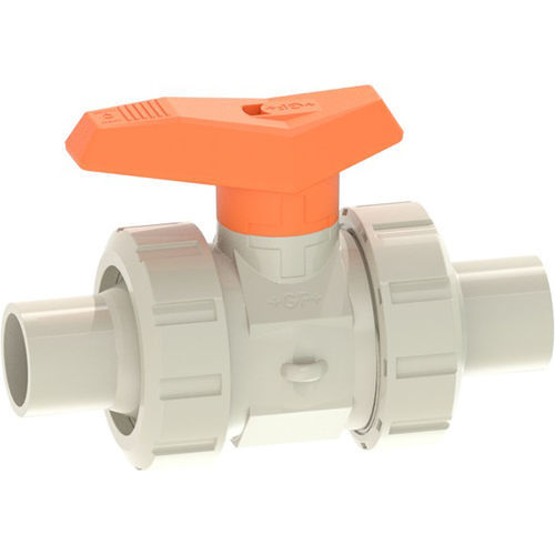 球形阀 - 542 PP-H - GF Piping Systems - 手动 / 用于水 / 螺纹
