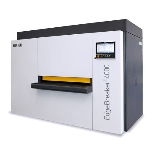 倒角去毛刺机 - EdgeBreaker® 4000 - ARKU Maschinenbau GmbH - 末道 / 研磨 / 用于钢板