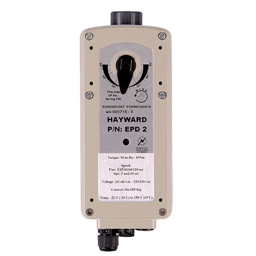 阀门电动执行器 - EPD series - Hayward Industries, Inc. - 旋转 / 铝制 / 回动弹簧式