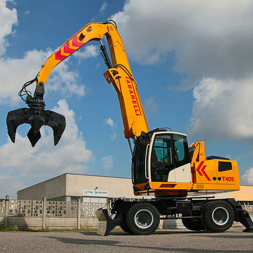 轮胎式物料处理机 - T409-2C - OFFICINA MECCANICA F.LLI TABARELLI SPA - 液压