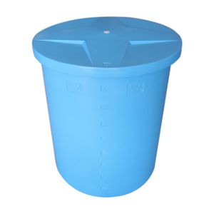 饮用水储存贮液罐 - TINO series - PLASTIC PROGET EUROPEAN SRL - 塑料 / 圆柱 / 开放式