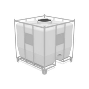 塑料IBC集装桶 - NEW EUROPA series - PLASTIC PROGET EUROPEAN SRL - 用于散料 / 液体 / 存储