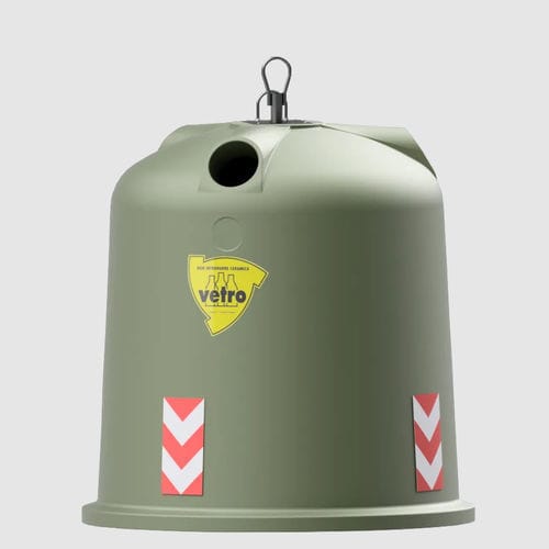塑料垃圾桶 - ECOBELL 2200 - ROPLAST SRL - 垂直装载 / 垃圾分类 / 卸载字体