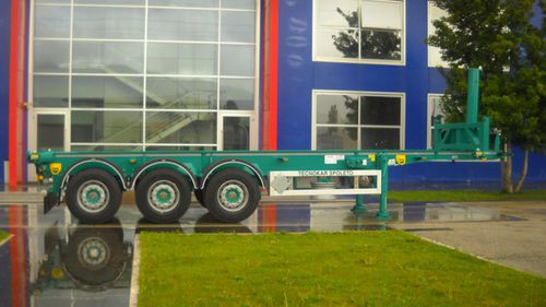 托盘半挂车 - TCR - TECNOKAR TRAILERS SRL - 3车轴 / 牵引式