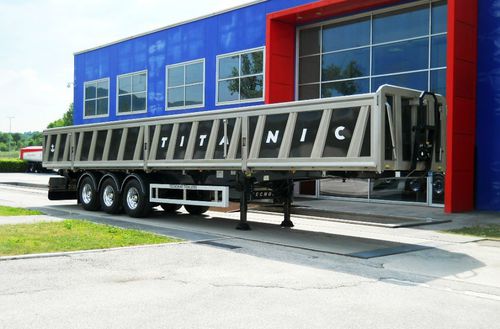 翻斗半挂车 - TITANIC - TECNOKAR TRAILERS SRL - 用于废铁 / 3车轴 / 牵引式
