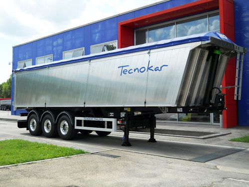 翻斗半挂车 - delfino alluminio - TECNOKAR TRAILERS SRL - 废料 / 3车轴 / 牵引式