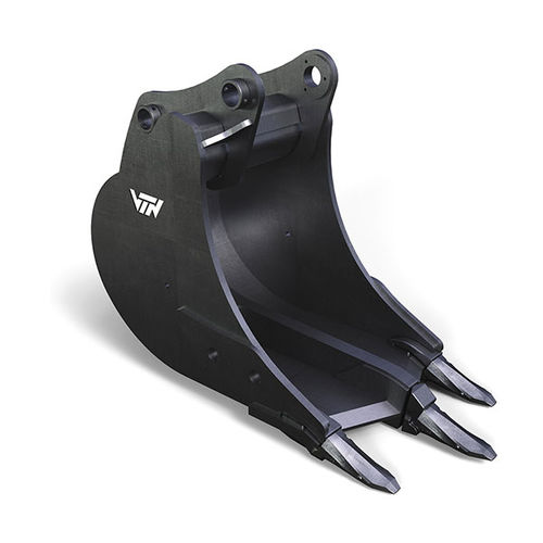 标准齿式铲斗 - V-63 / V-64 - VTN EUROPE S.P.A. - 挖掘机 / 3