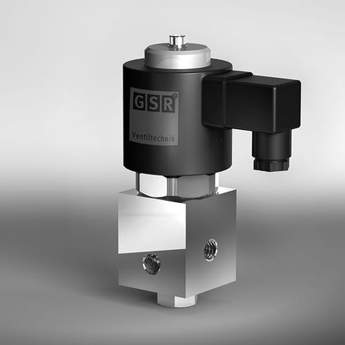 高压电磁阀 - 75HD - GSR Ventiltechnik GmbH & Co. KG - 直动式 / 3 通型 / NF