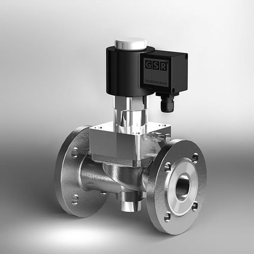 高温电磁阀 - 24TH - GSR Ventiltechnik GmbH & Co. KG - 先导式 / 双通 / NF