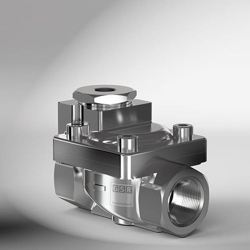 隔膜阀 - 60 - GSR Ventiltechnik GmbH & Co. KG - 气动操控式 / 用于气体 / 螺纹