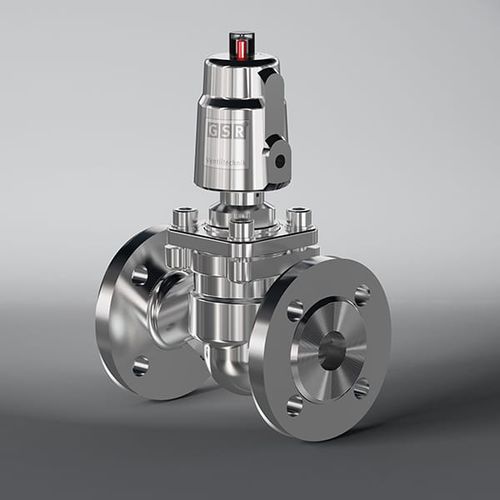 塞栓阀门 - 22 - GSR Ventiltechnik GmbH & Co. KG - 气动操控式 / 用于气体 / 法兰