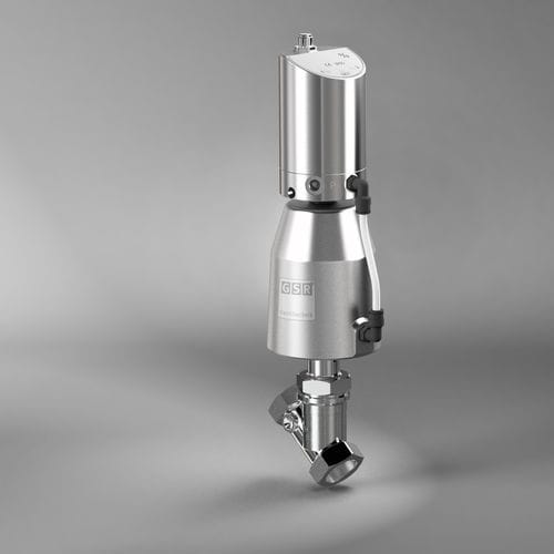定量阀门 - 63-4R - GSR Ventiltechnik GmbH & Co. KG - 活塞 / 气动操控式 / 用于气体