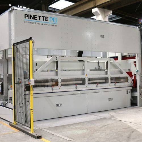 塑料膜加热成型机 - HDF - PINETTE EMIDECAU INDUSTRIES - 用于复合材料零件 / 自动 / 真空