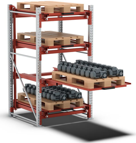 车间货架 - SR flex - Karl H. Bartels GmbH - 抽屉式 / 定制 / 重载