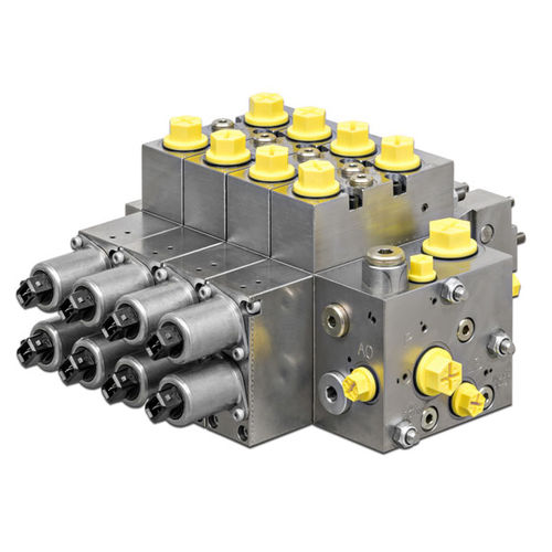 手动液压分配器 - APV 10 - Fluitronics GmbH - 手动 / 螺线管驱动 / 电动液压