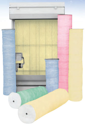 纤维过滤材料 - Roll-O-Mat series - AAF International - 灰尘 / 卷绕式过滤器