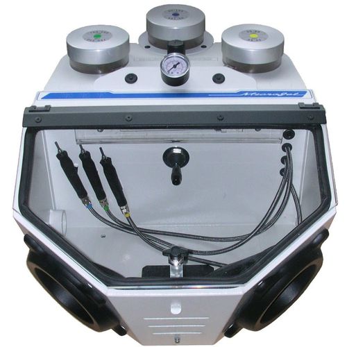 注压式喷砂间 - MICROJET - Gläsner Sandstrahl Maschinenbau GmbH - 手动