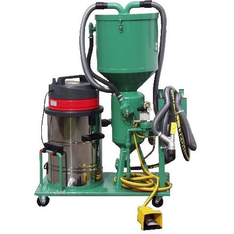 压力式微型喷砂机 - MEGA CLEAN - Gläsner Sandstrahl Maschinenbau GmbH - 手动 / 移动式