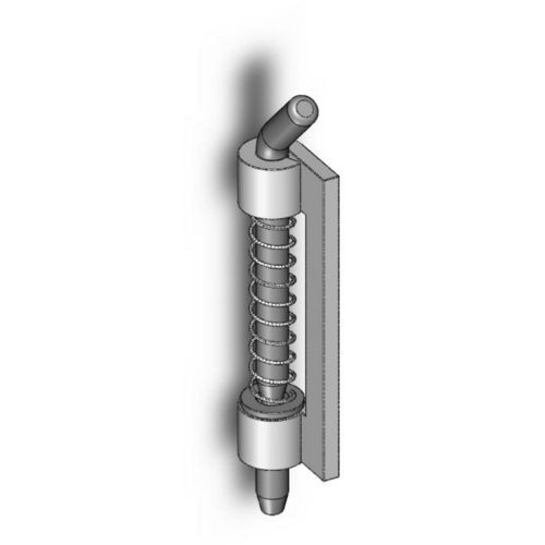 弹簧铰链 - 0.46.0005.1 - Steinbach & Vollmann  GmbH & Co.KG - 钢 / 焊接