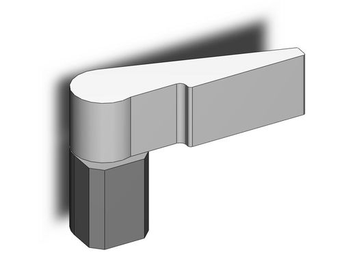 隐形铰链 - 4.56.1121.3 - Steinbach & Vollmann  GmbH & Co.KG - 钢 / 焊接 / 90°