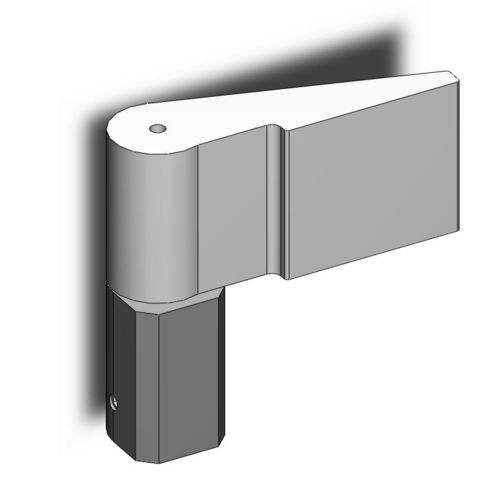 枢轴铰链 - 4.56.1132.3 - Steinbach & Vollmann  GmbH & Co.KG - 钢 / 焊接 / 90°