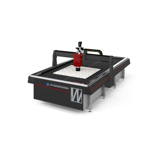 石材精整作业线 - HYDROFINISH -WHF 510 - Waterjet Corporation s.r.l. - 刷光 / 切割 / 自动