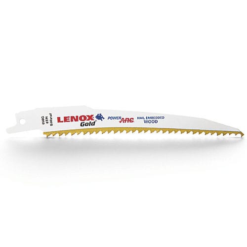 刀式锯条 - GOLD® - Lenox - HSS / 用于木材 / 防磨损