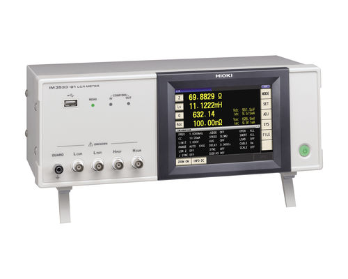 台式LCR表 - 1 mHz - 200 kHz, ±0.05% rdg. | IM3533, IM3533-01 - HIOKI E.E. CORPORATION/日置