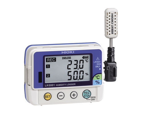 温度数据采集器 - LR5001 - HIOKI E.E. CORPORATION/日置 - 相对湿度 / RS-232C / 屏幕式