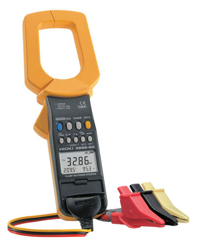 电网分析仪 - 150 - 600V, 20 - 1000A, 6 - 1200kW | 3286-20 - HIOKI E.E. CORPORATION/日置 - 功率 / 便携式