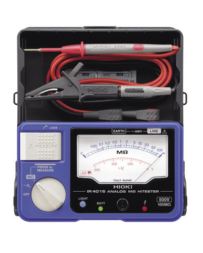 绝缘测试仪 - 500V, 100 MΩ | IR4016-20 - HIOKI E.E. CORPORATION/日置