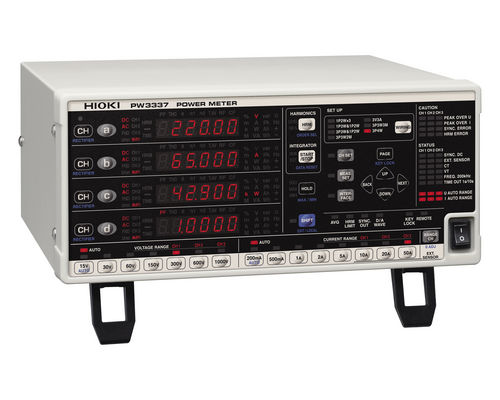 三相功率计 - 3P4W, 65A Direct AC/DC, 5000A AC | PW3337 - HIOKI E.E. CORPORATION/日置