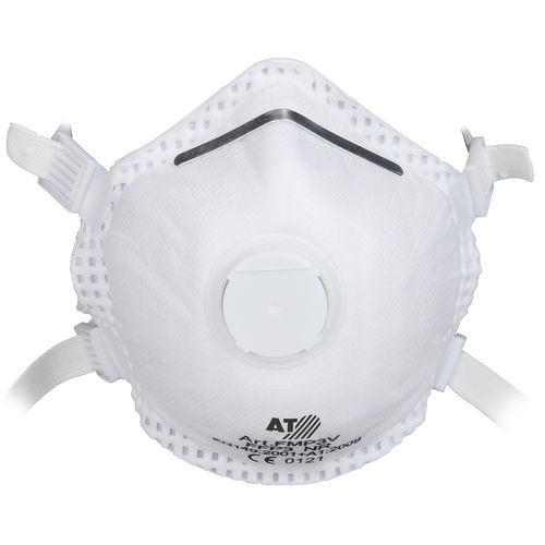 一次性防护口罩 - FFP3 NR D FMP3V - Asatex AG - FFP3 / 杯形 / 白色
