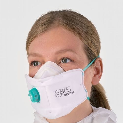 一次性防护口罩 - BLS 860 - Berner International GmbH - FFP3 / 半面罩 / 医用