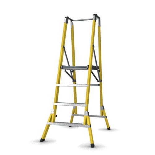 玻璃钢梯子 - FPL series - Branach Manufacturing Pty Ltd - 折叠式 / 屋顶 / 安全